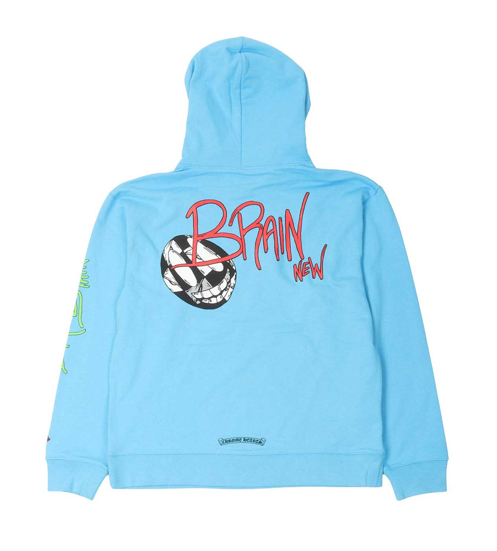 Chrome Hearts Matty Boy 'Brain New' Hoodie Blue
