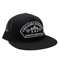 Chrome Hearts Black Hollywood Trucker Cap